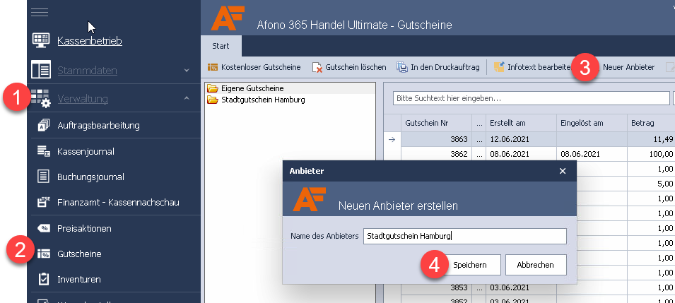 Fremdgutschein