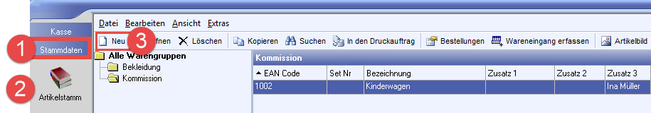 Kassensoftware für Second Hand