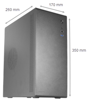 PC für Kassensystem stehend oder liegend