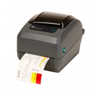 Etiketten Drucker Zebra GX420d mit Etikett