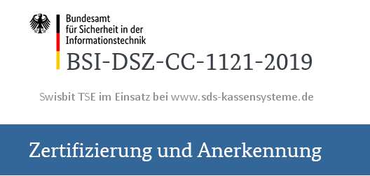 Bild Zur TSE Zertifizierung www.sds-kassensysteme.de