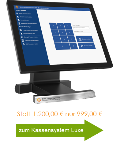 jetzt zum SDS Kassensystem Luxe gehen