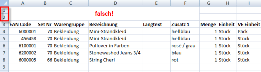 Importproblem Kassensoftware