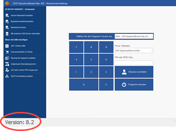 Welche Version ist momentan installiert