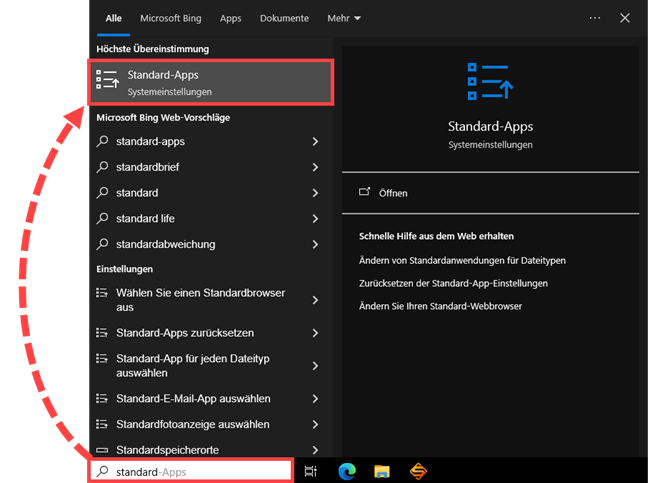 Windows11 Standard App hinzufügen