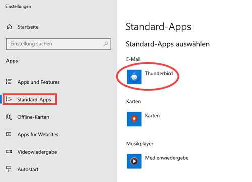 Win11 Standard App für E-mail hinzufügen